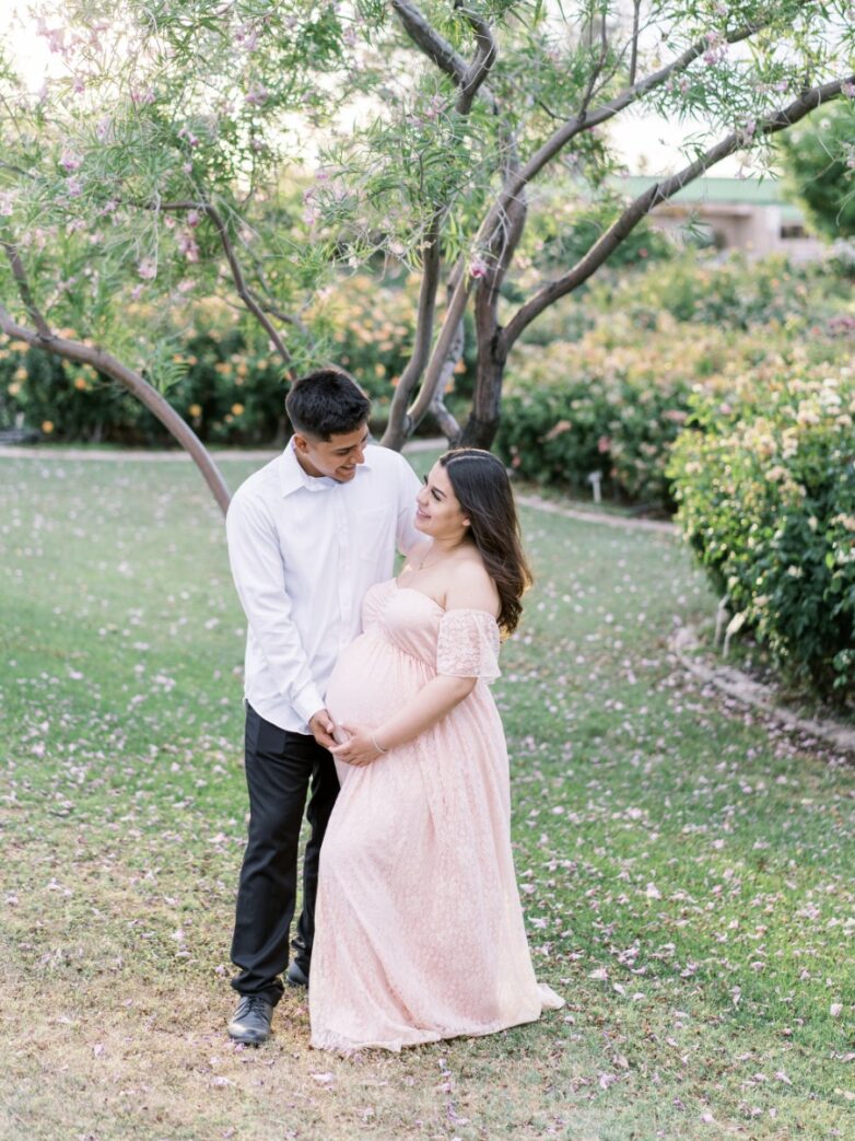Rose Garden Maternity Session