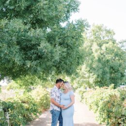Rose Garden Maternity Session