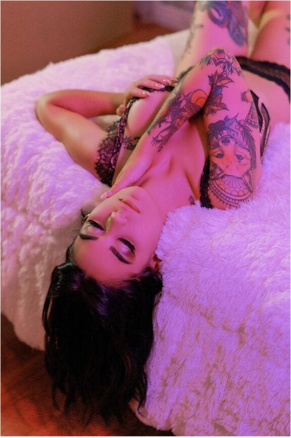 Neon Light Night Boudoir – Phoenix, AZ