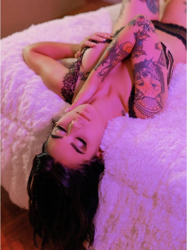 Neon Light Night Boudoir – Phoenix, AZ