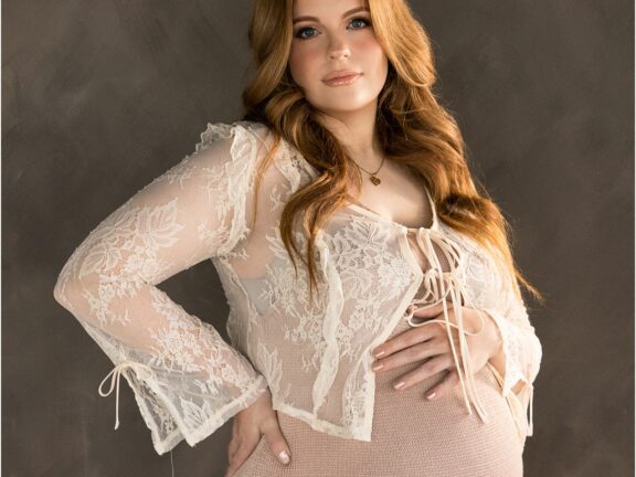 Luxury Fashion Maternity Photography in Phoenix AZ