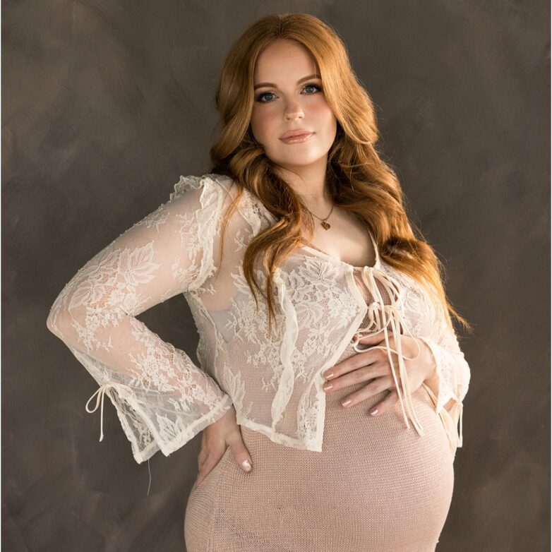 Luxury Fashion Maternity Photography in Phoenix AZ