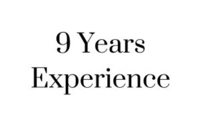 years experience